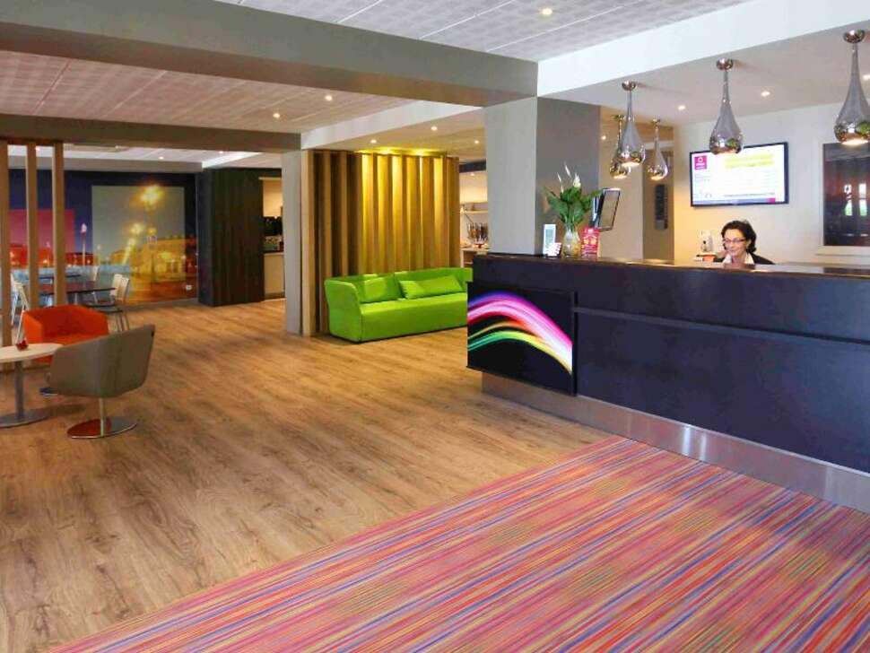 Een foto van het interieur van Aparthotel Adagio Nice Promenade des Anglais