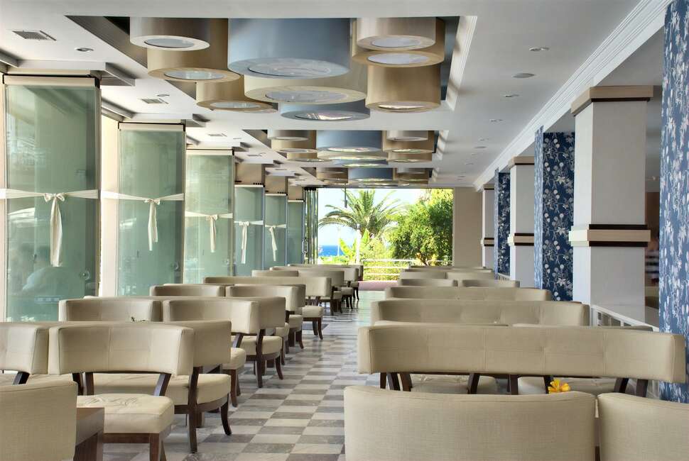 Een foto van het interieur van Ephesia Hotel