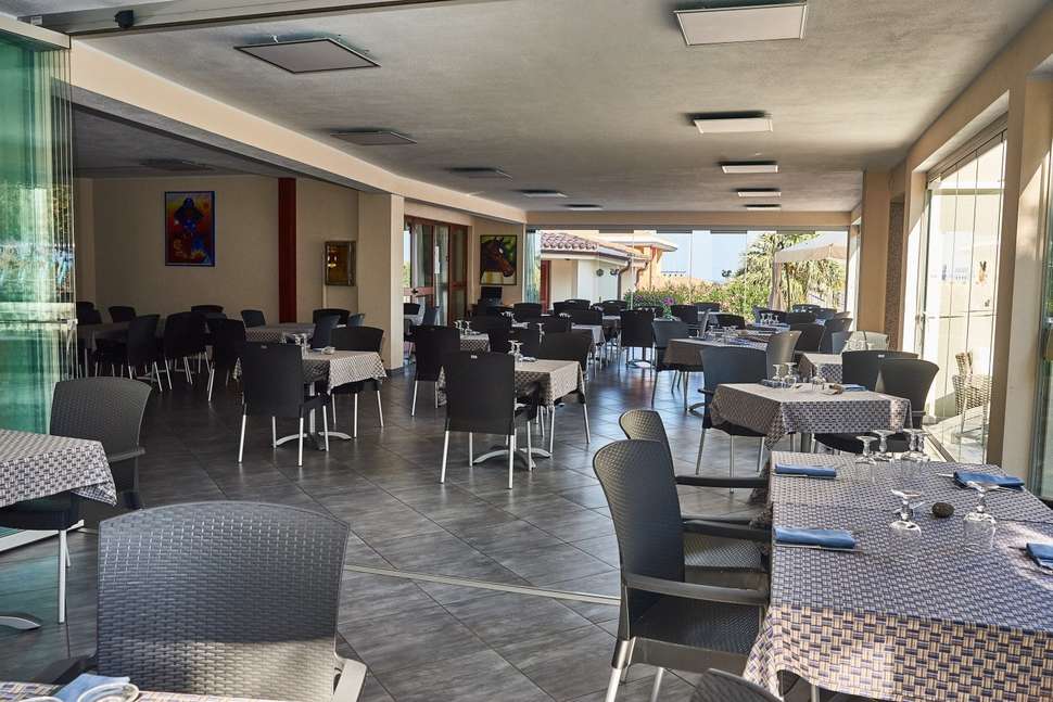 Een foto van de faciliteiten bij Parco Blu Club Resort
