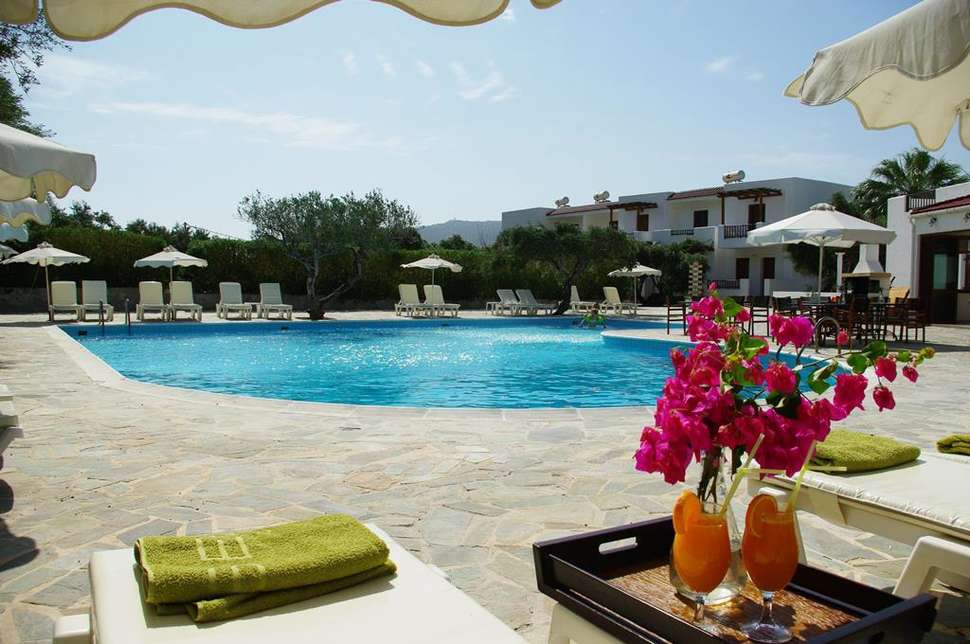 Een foto van een overzicht van Astron Hotel Karpathos