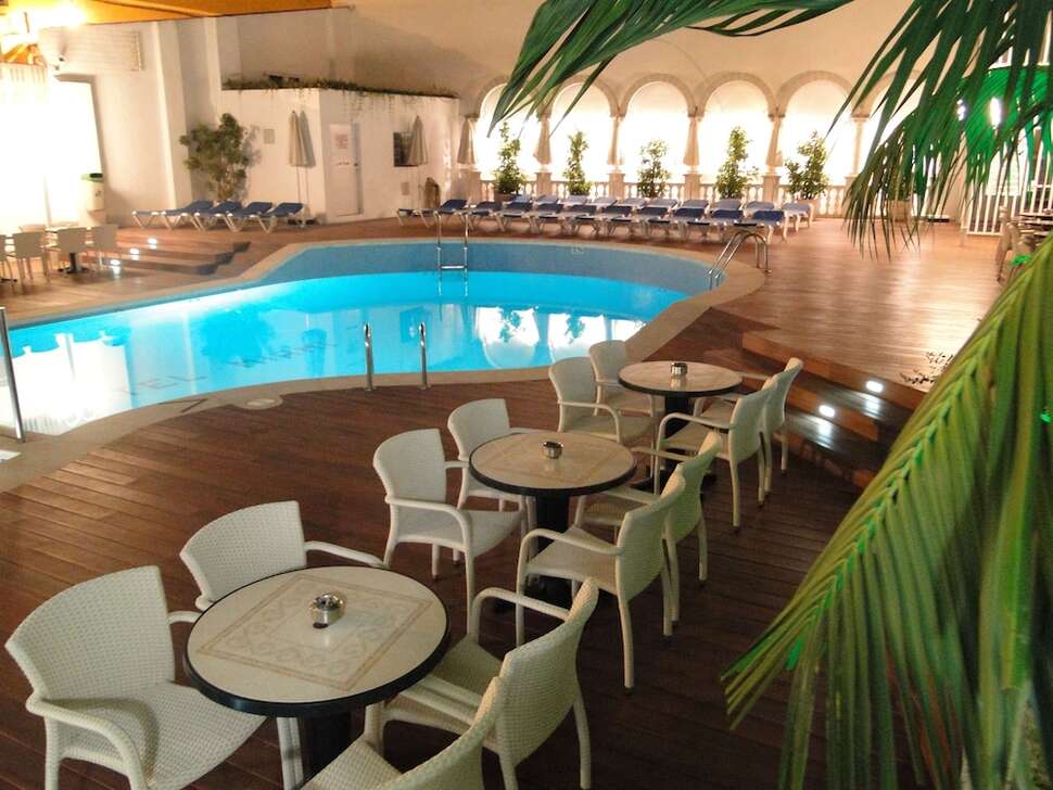 Een foto van het zwembad bij Hotel Miami