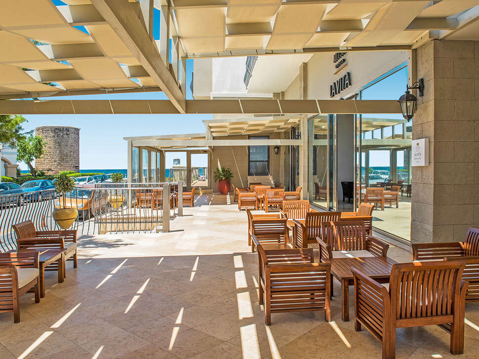 Een foto van de faciliteiten bij Mitsis La Vita Beach Hotel