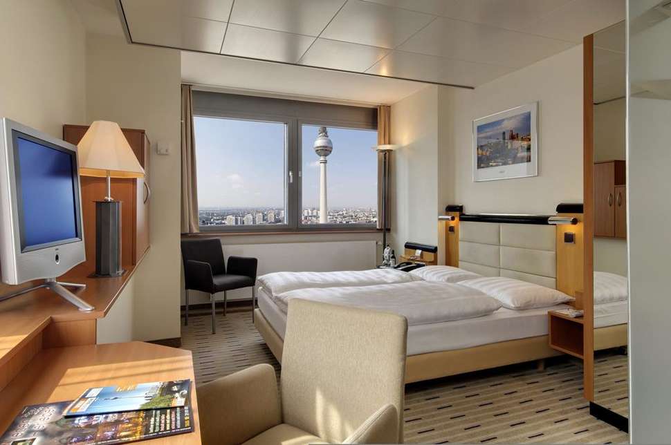 Een foto van een overzicht van Park Inn by Radisson Alexanderplatz