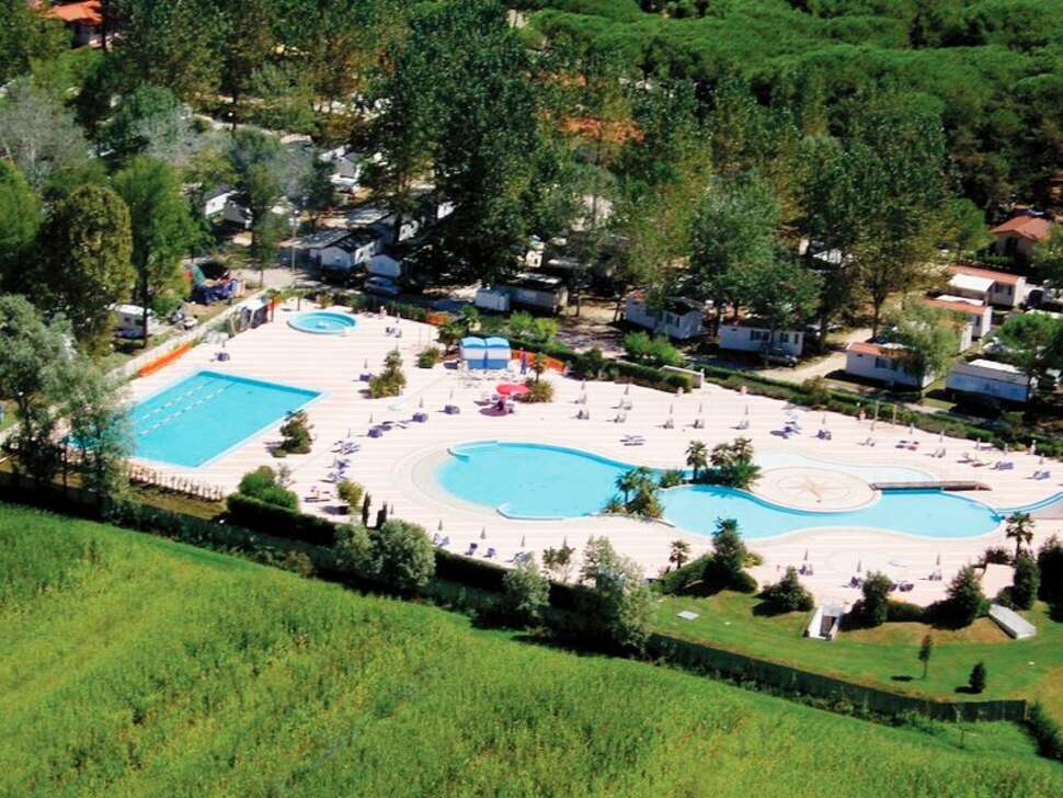 Een foto van het zwembad bij Camping Laguna Village