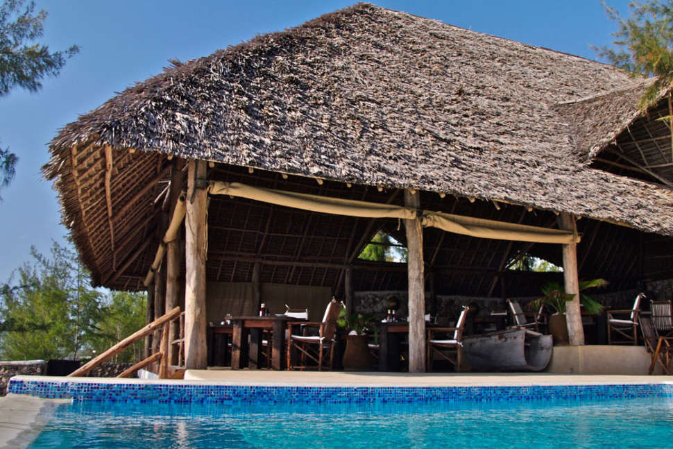Een foto van het zwembad bij Sunshine Marine Lodge