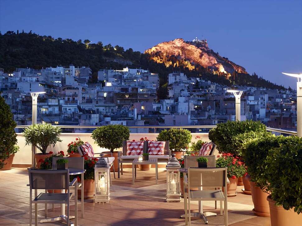 Een foto van de faciliteiten bij Athens Zafolia Hotel
