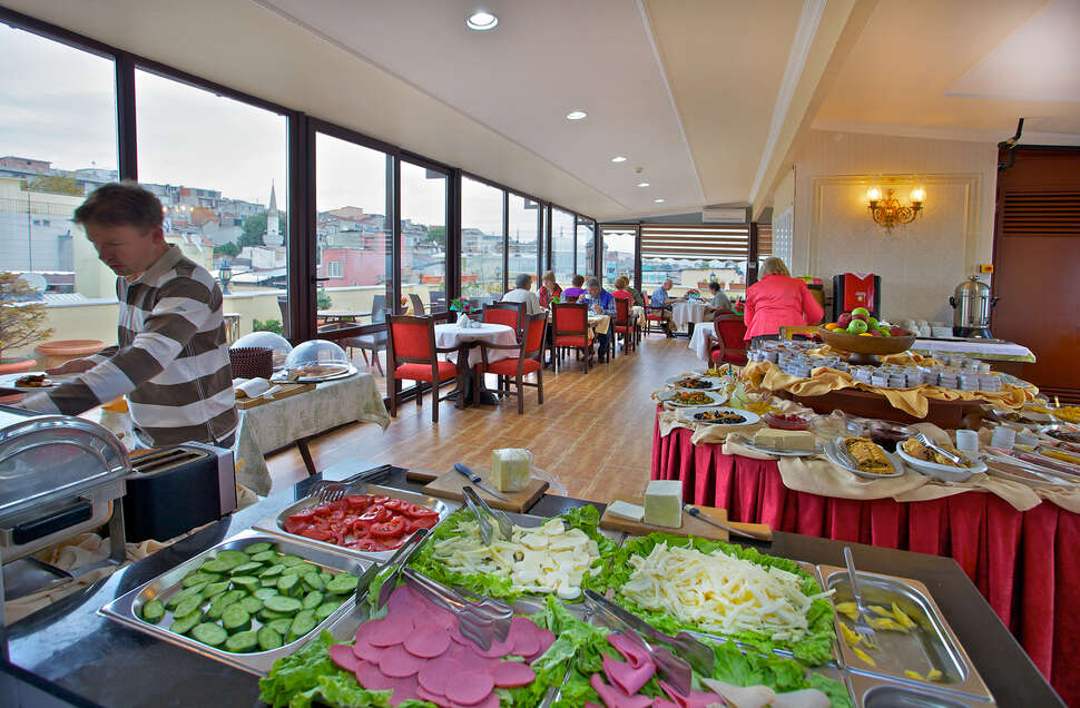 Ein Foto von den Einrichtungen im Amber Hotel Istanbul