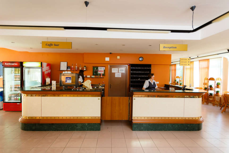 Een foto van het interieur van Villa Lovorka