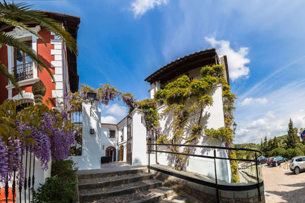 Een foto van de buitenkant van Hotel Finca Los Abetos