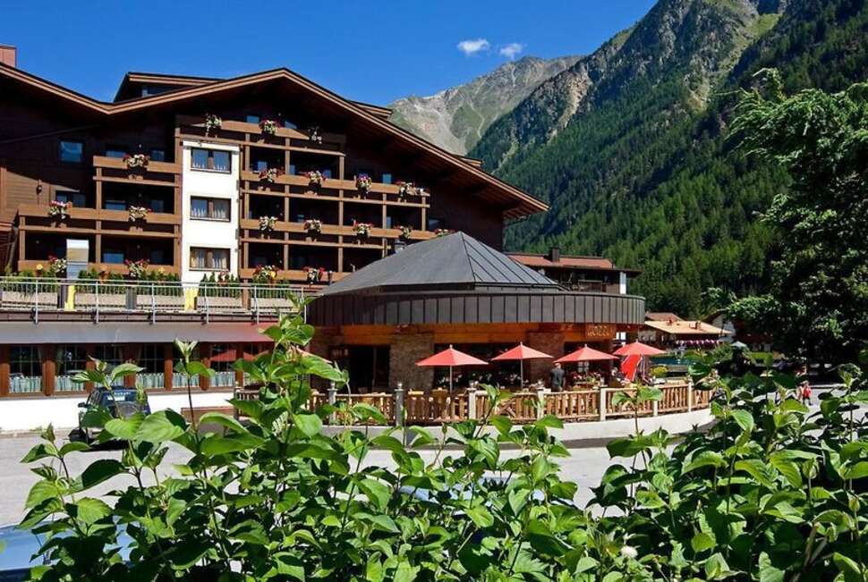 Een foto van een overzicht van Hotel Tyrolerhof