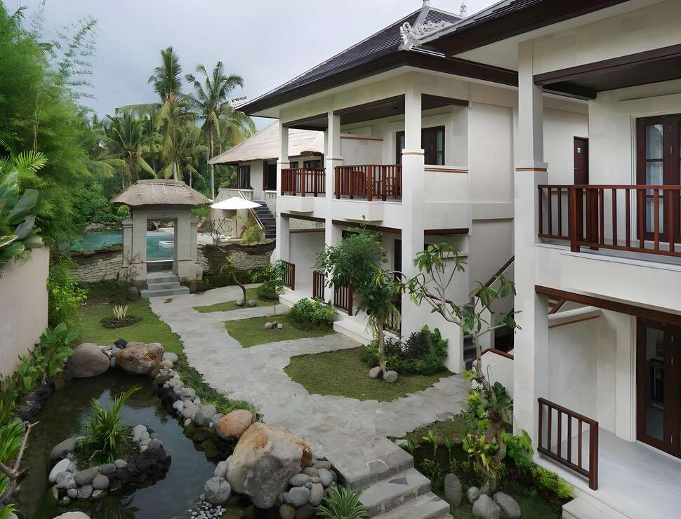 Een foto van de buitenkant van Radha Phala Resort & Spa