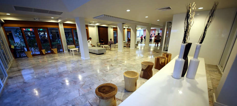 Een foto van het interieur van Sunshine Residence
