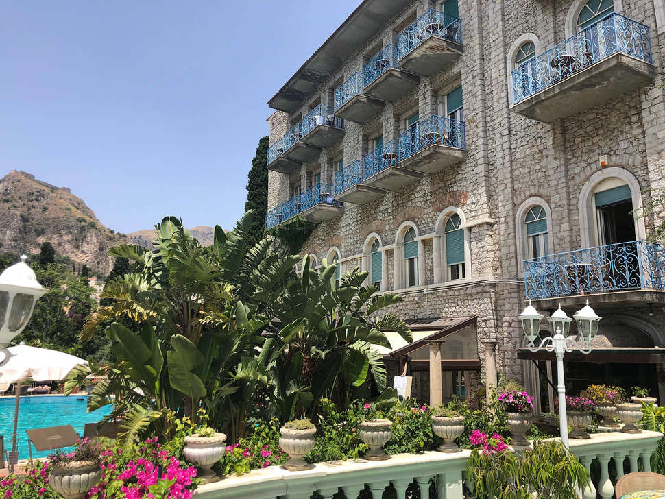 Een foto van de buitenkant van Taormina Park Hotel
