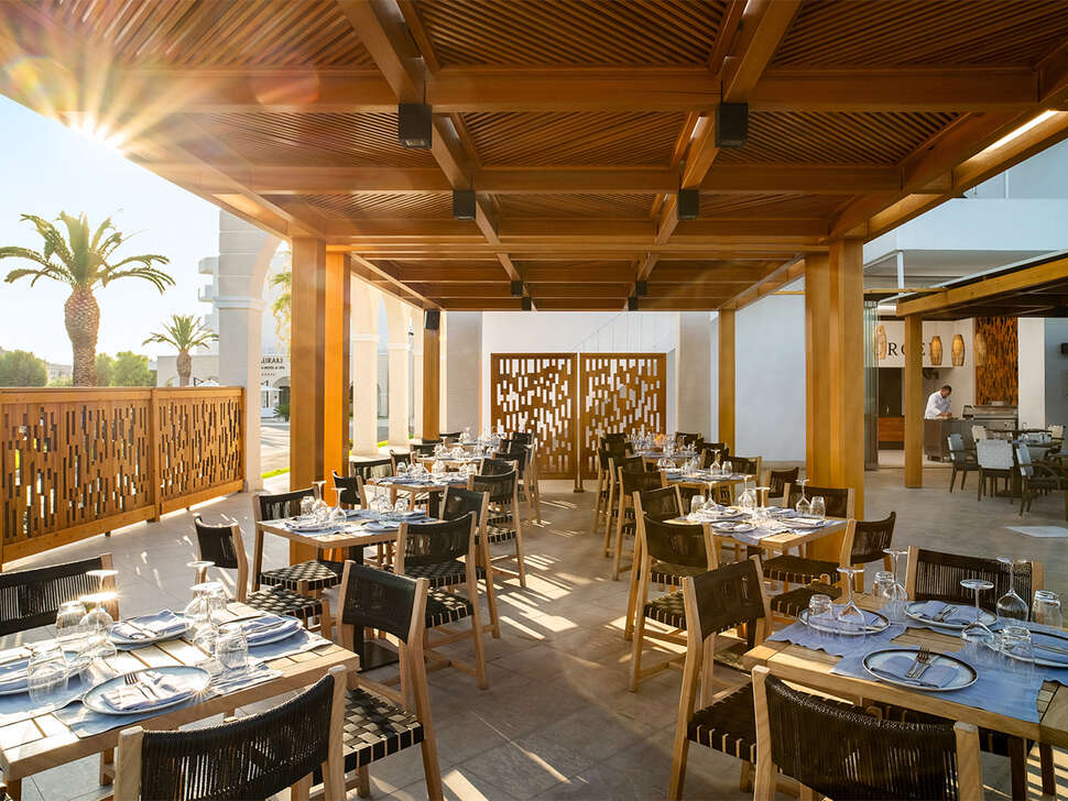 Ein Foto von den Einrichtungen im Mitsis Faliraki Beach Hotel & Spa