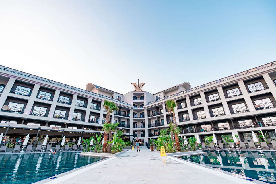 Een foto van het zwembad bij Hotel The X Belek