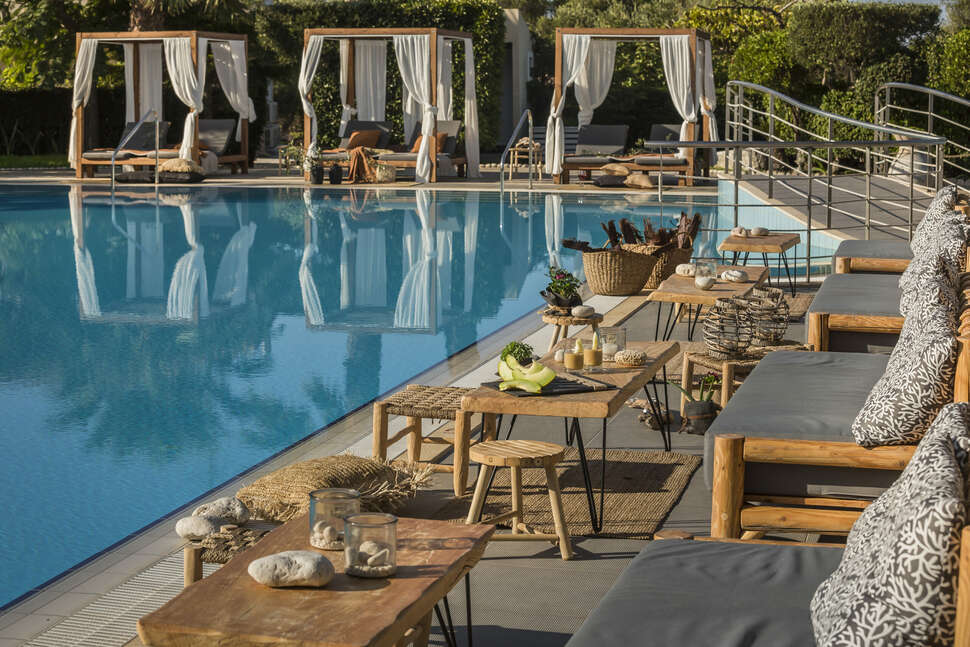 Een foto van het zwembad bij Avithos Resort