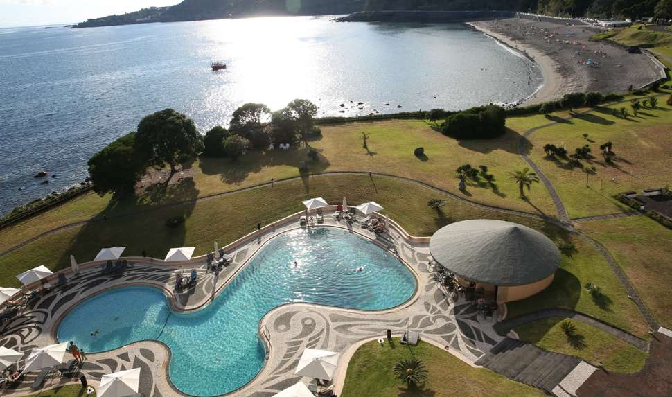 Een foto van het zwembad bij Pestana Bahia Praia