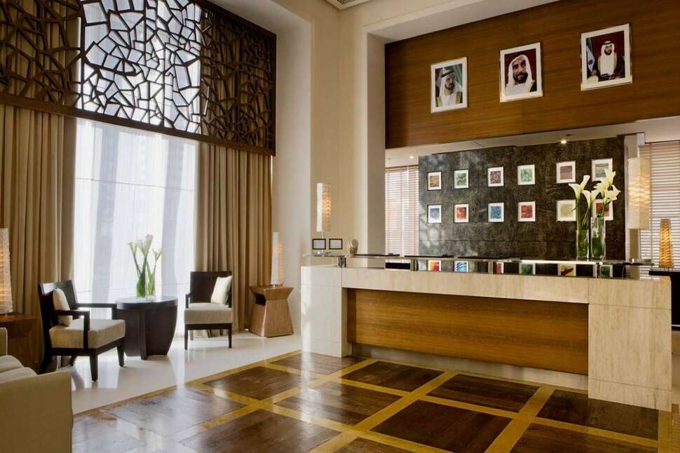 Een foto van het interieur van Four Points by Sheraton Sheikh Zayed Road