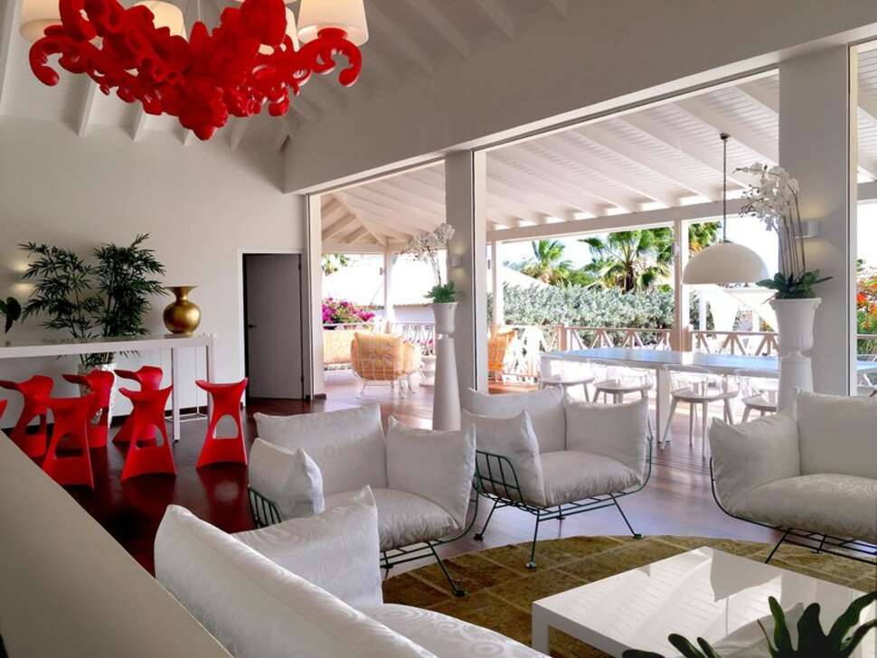 Een foto van het interieur van Papagayo Beach Resort