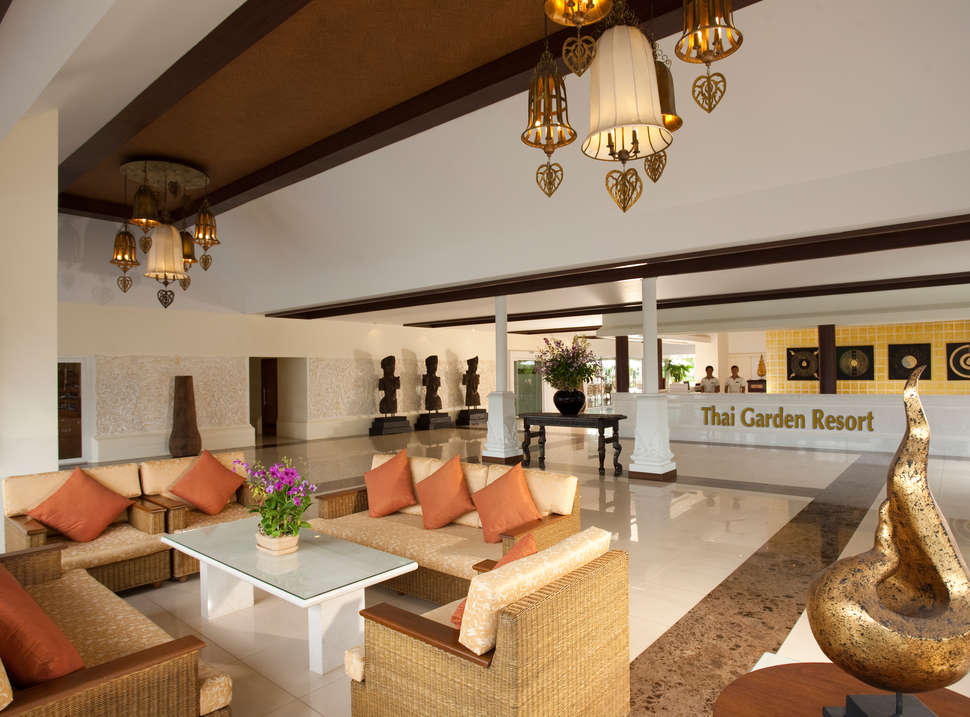 Een foto van het interieur van Thai Garden Resort