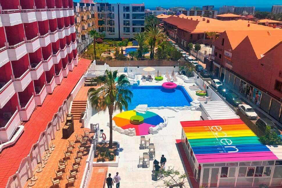 Een foto van het zwembad bij Hotel Ritual Maspalomas