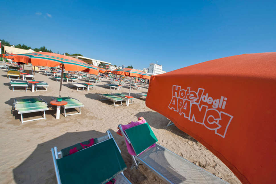 Een foto van het strand bij Hotel Degli Aranci Vieste
