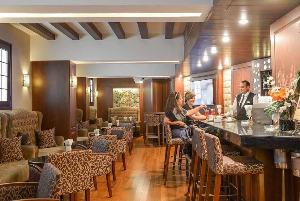 Ein Foto von den Einrichtungen im Flamenco Hotel Cairo