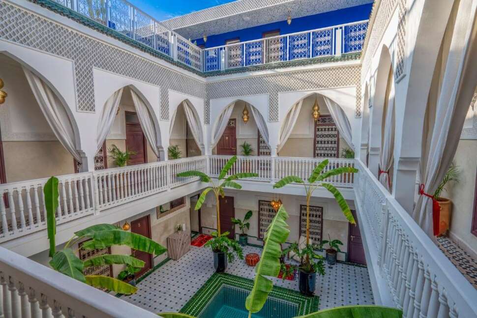 Ein Foto Riad les Palmiers de la Medina