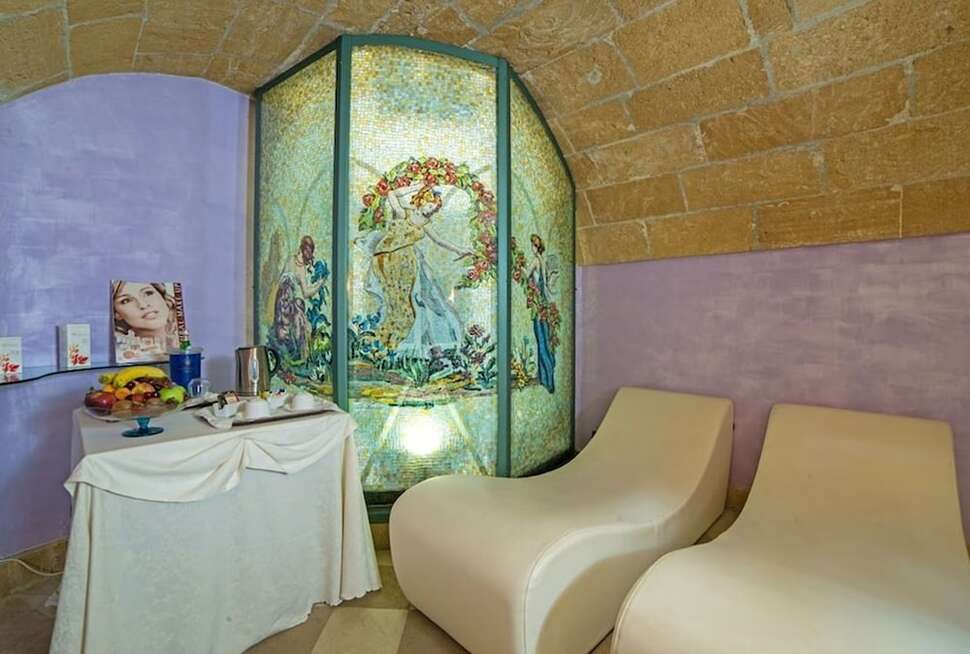 Ein Foto von den Einrichtungen im Grand Hotel Ortigia