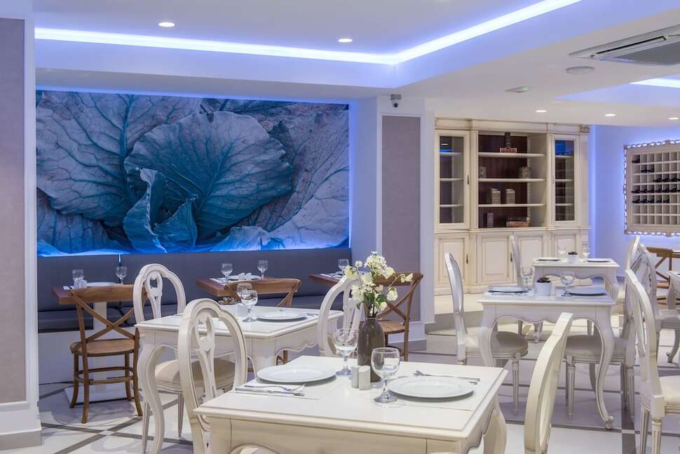 Ein Foto von den Einrichtungen im Mari Kristin Beach Hotel