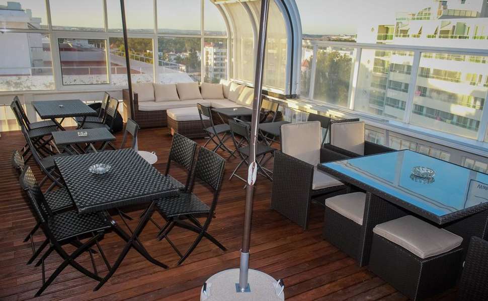 Een foto van de faciliteiten bij Baia Beach Hotel
