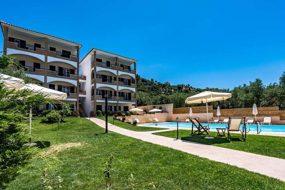 Ein Foto vom Pool im Dolce Vita Residence