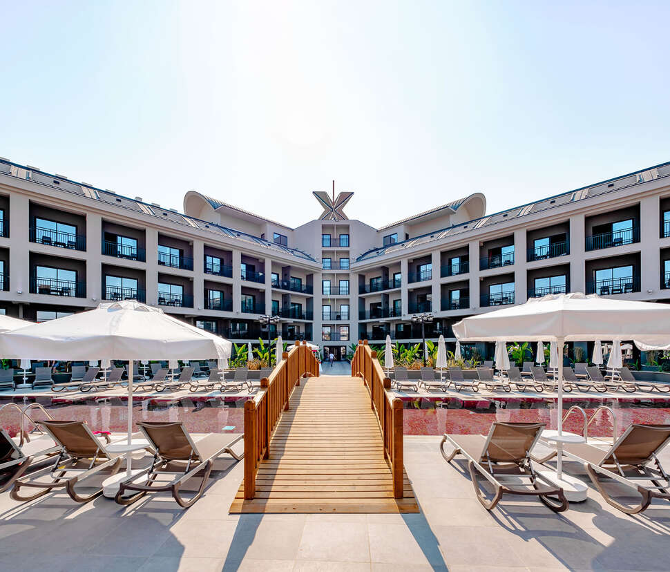 Een foto van het zwembad bij Hotel The X Belek