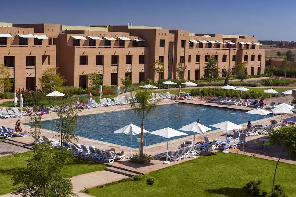 Een foto van het zwembad bij Aqua Mirage Marrakech