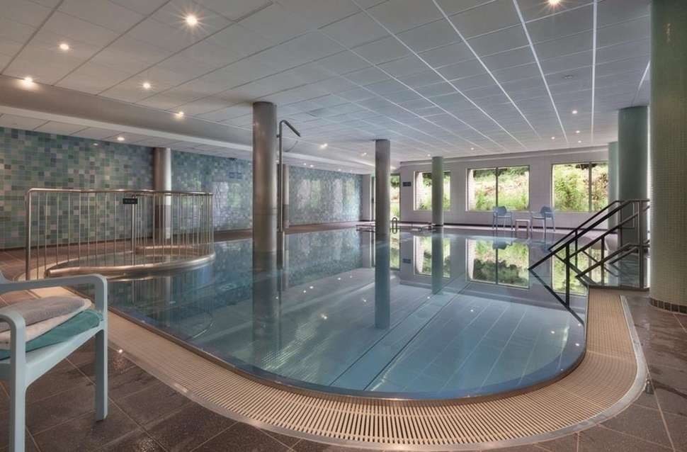 Een foto van het zwembad bij Grand Hotel Opduin