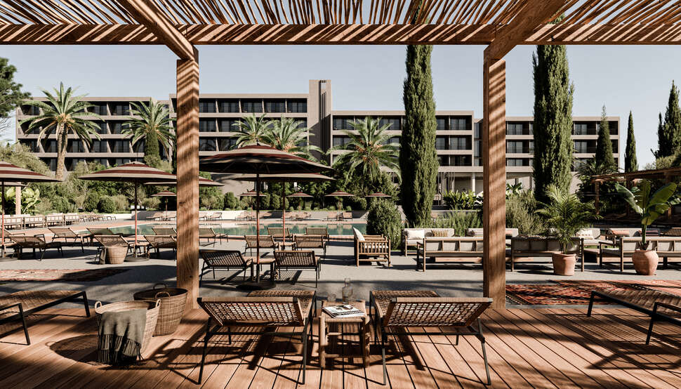 Een foto van het zwembad bij Cook's Club Corfu Hotel