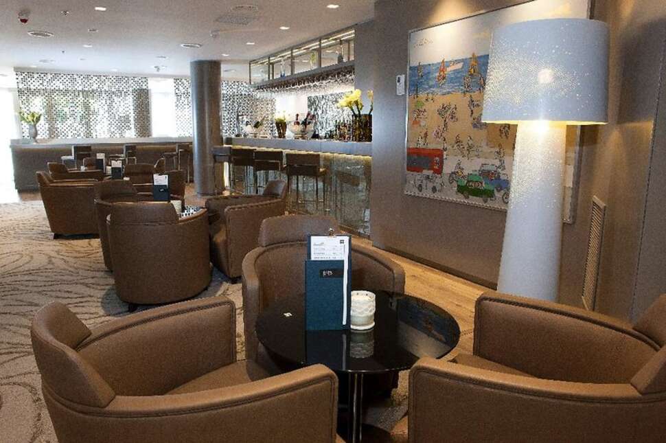 Een foto van de faciliteiten bij SH Colon Hotel