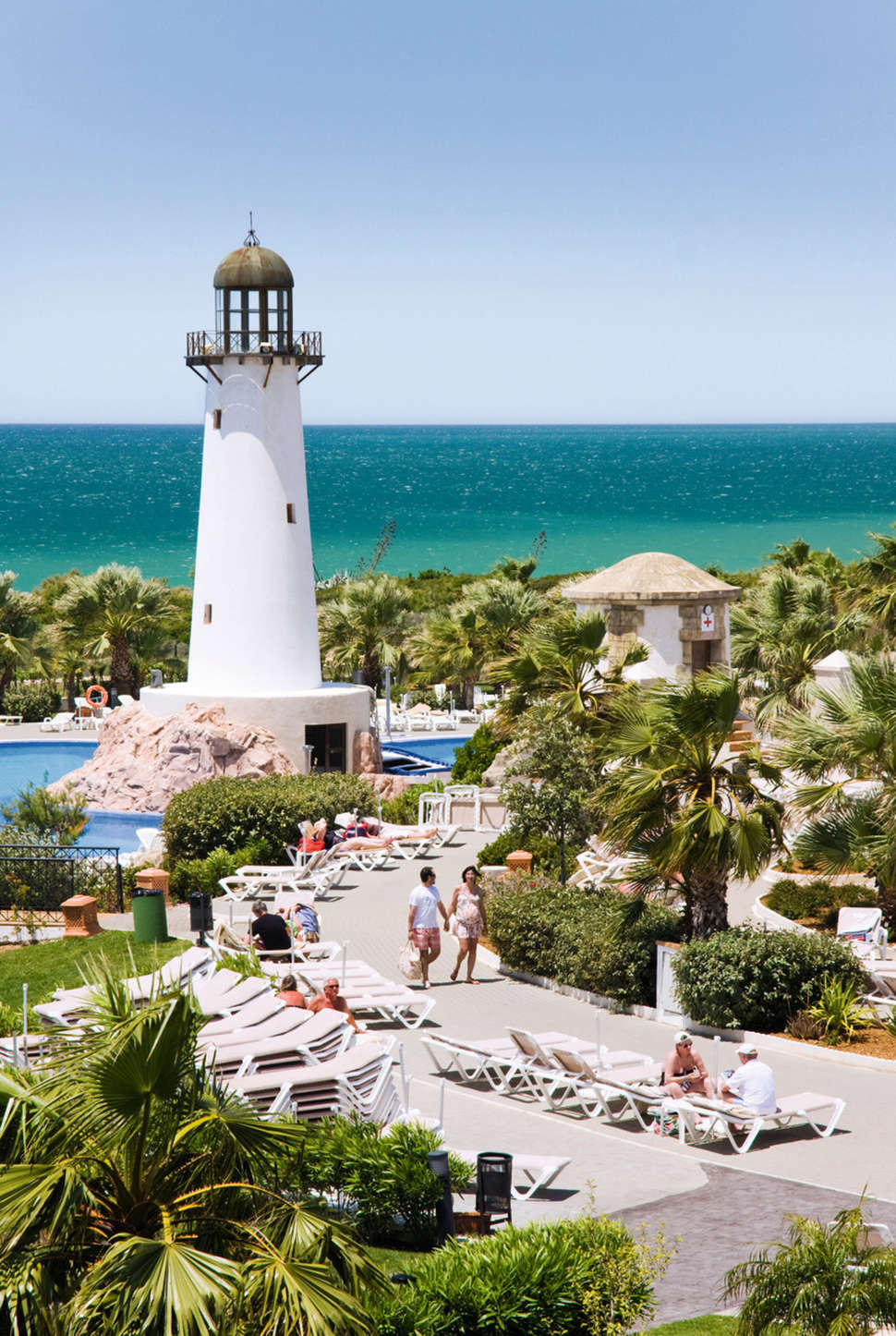 Een foto van het zwembad bij Riu Chiclana