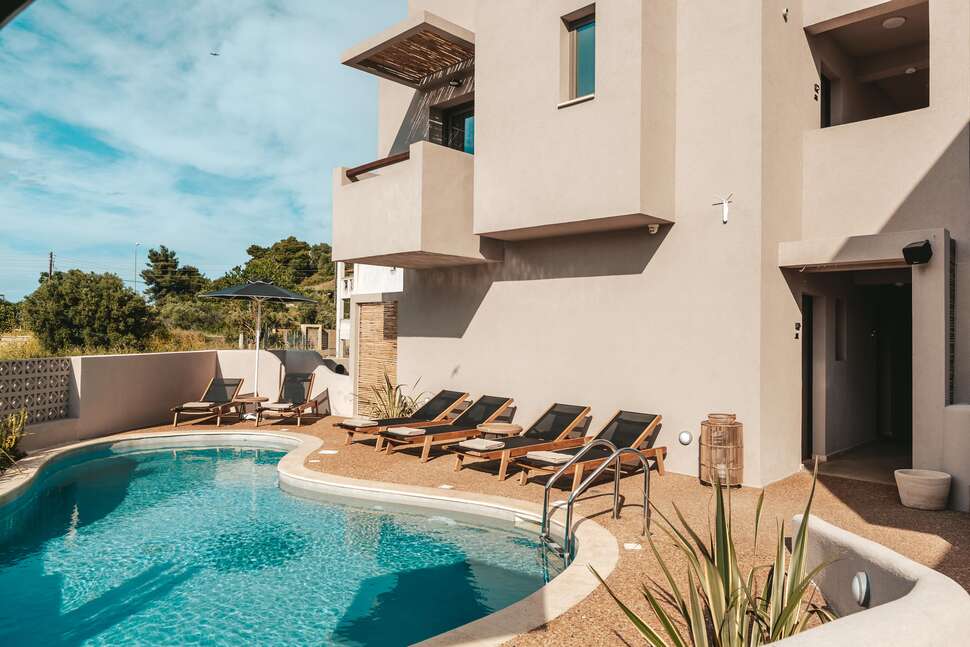 Een foto van Amoessa Polychrono Suites & Rooms