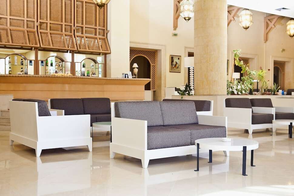 Een foto van het interieur van El Mouradi Hammamet Resort