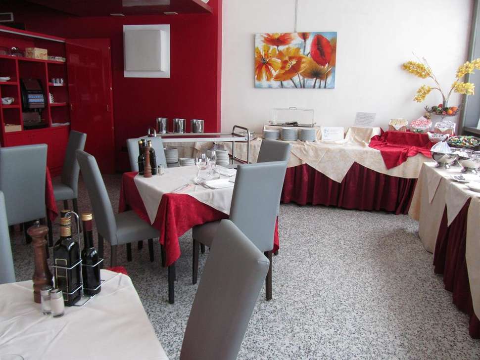 Een foto van het interieur van Antony Hotel Venice Airport