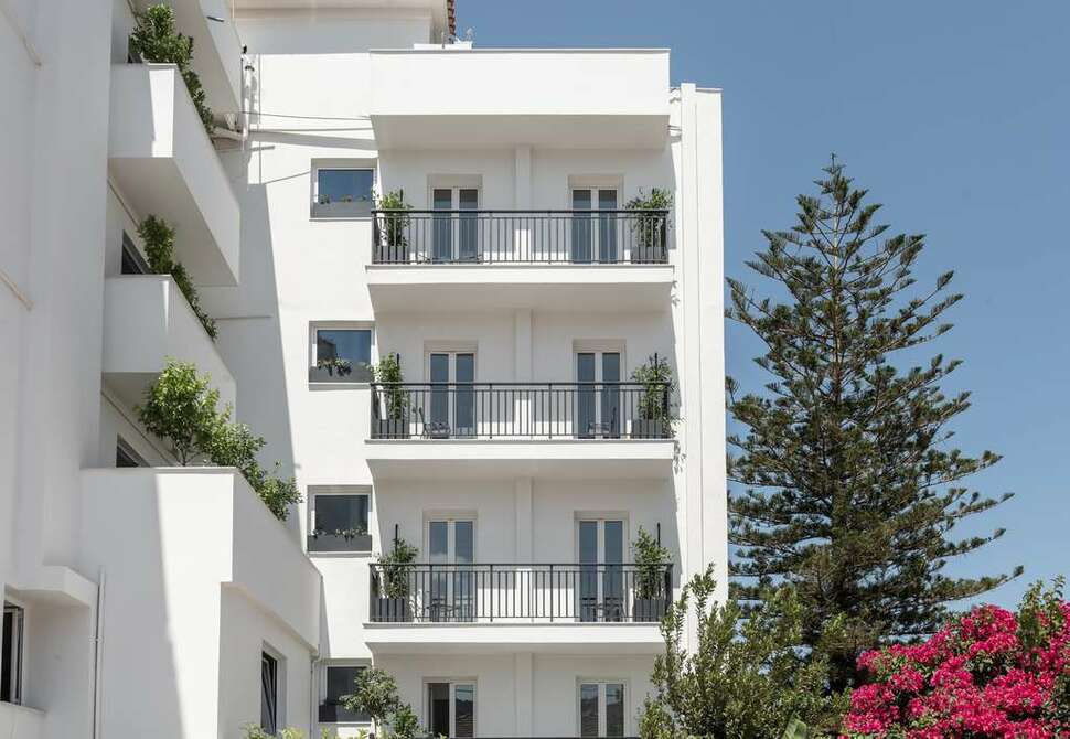 Ein Foto von der Außenansicht des Bitzaro Hotel