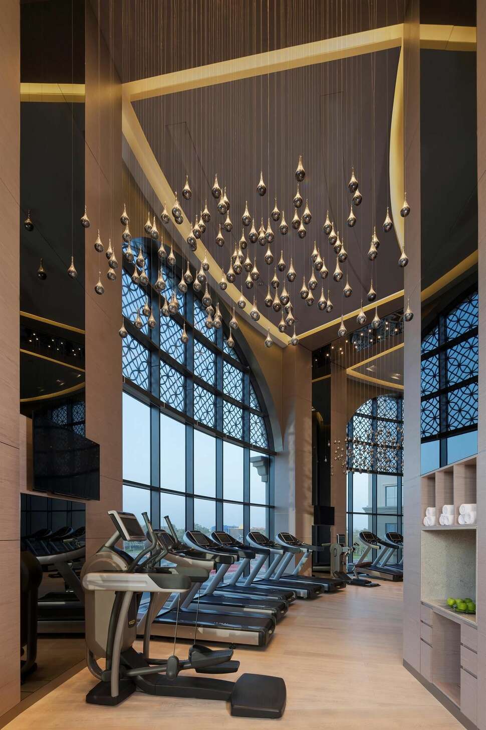 Een foto van de faciliteiten bij Hyatt Regency Dubai Creek Heights Hotel & Residences