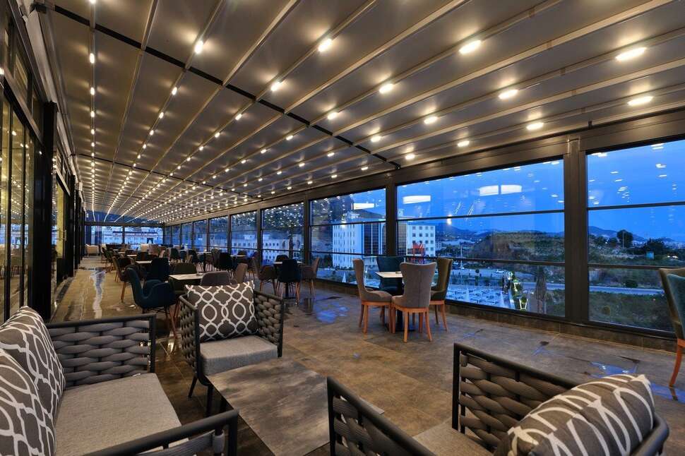 Ein Foto von den Einrichtungen im Campus Hill Hotel