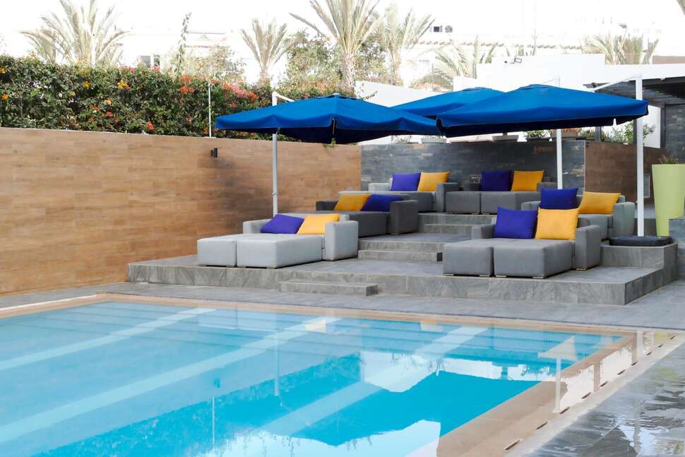 Ein Foto vom Pool im Ocean Atlantic View