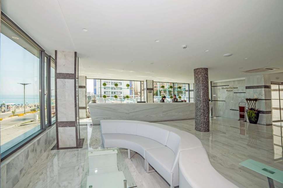 Een foto van het interieur van Rhodos Horizon Resort