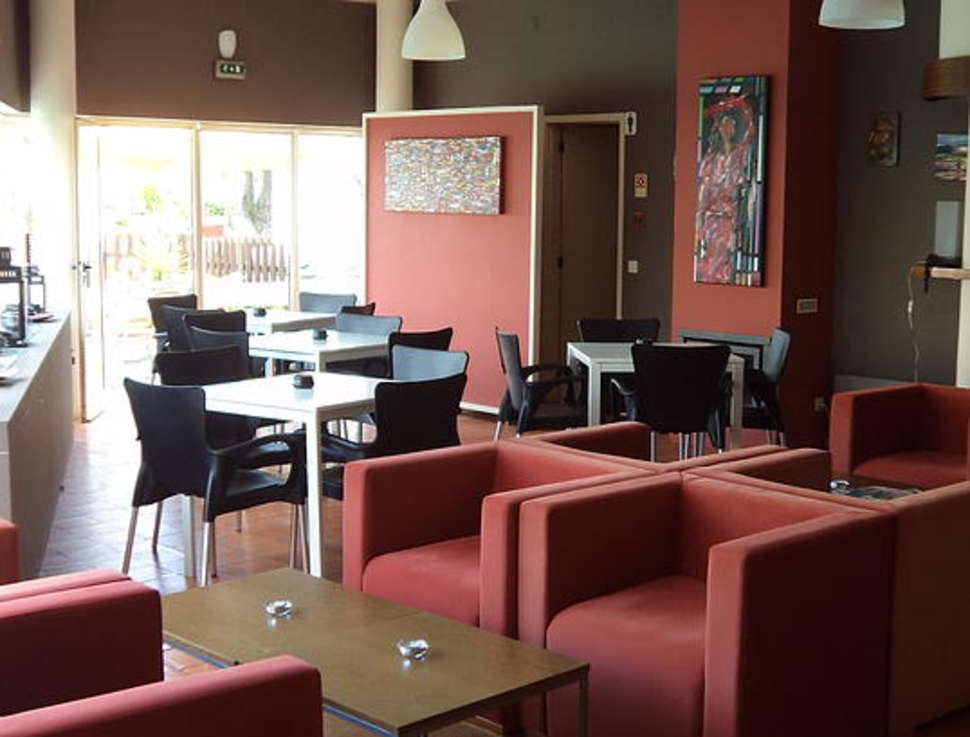 Een foto van het interieur van Appartementen Clube Pinhal da Foz