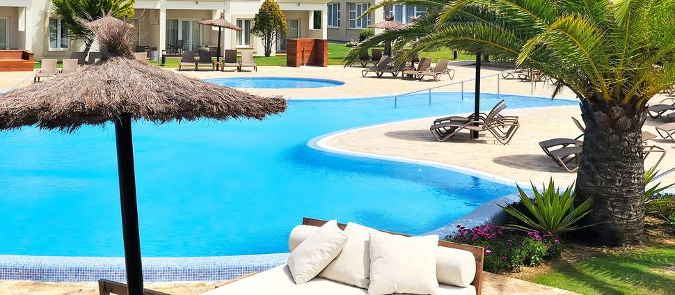 Ein Foto vom Pool im Vincci Costa Golf