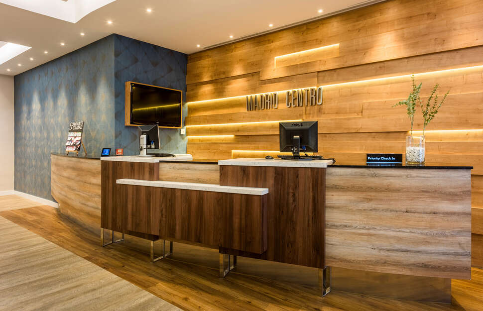 Ein Foto vom Innenbereich im Hotel Madrid Centro Affiliated by Melia