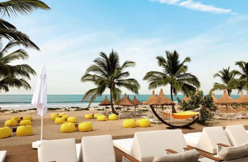 Een foto van het terras bij Sunprime Tamala Beach
